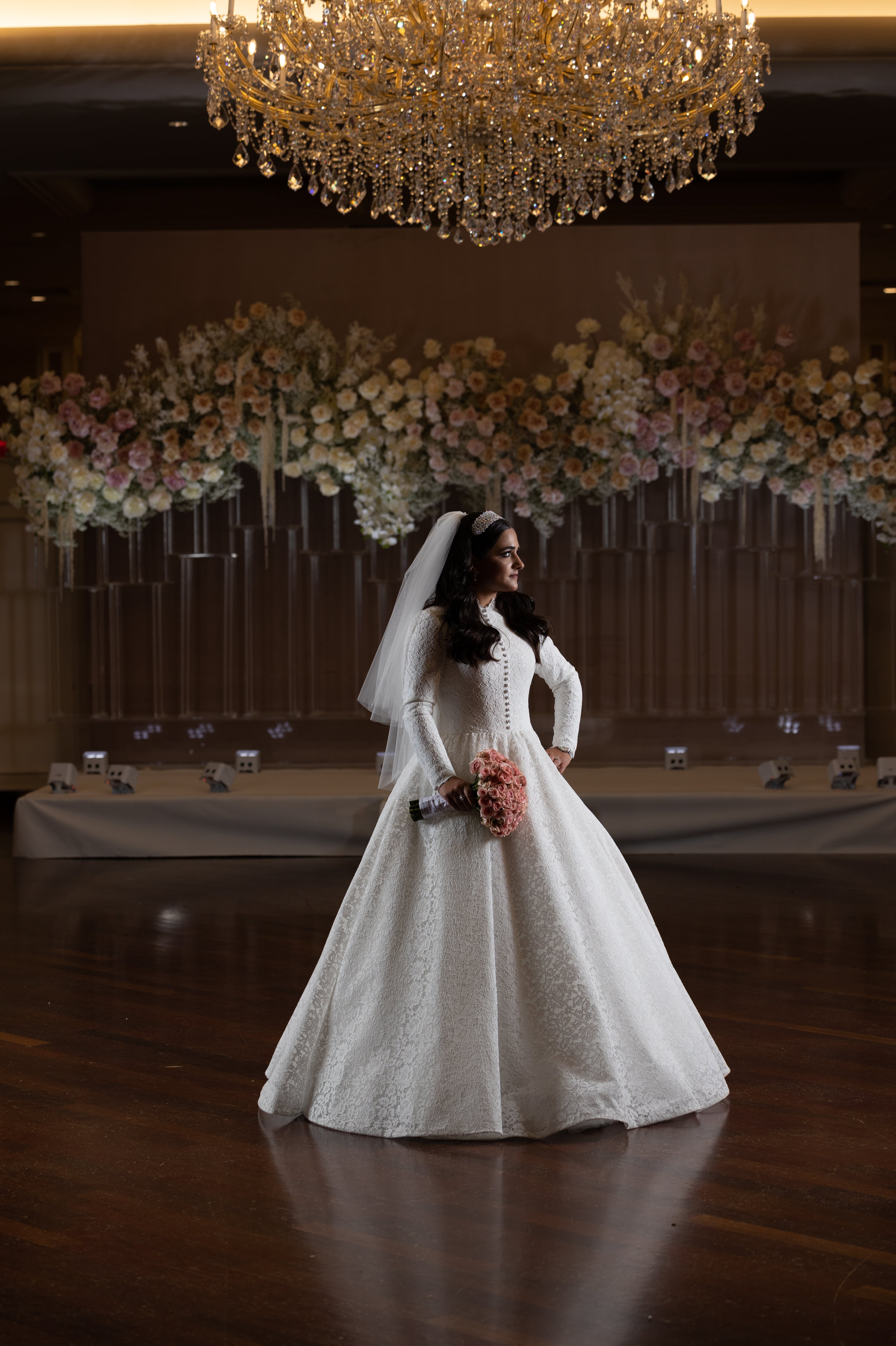 Modern luxury venue moment